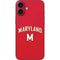 University of Maryland Collegiate Text Red iPhone 16 Plus Skin